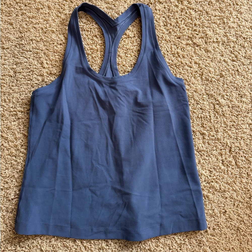 lululemon athletica Navy Racerback Tank Top